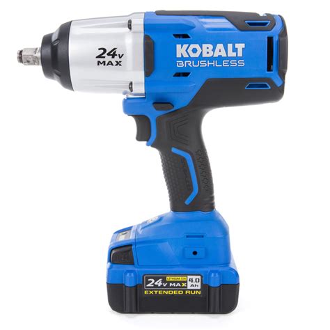 Kolbalt tools - The Kobalt 24V MAX ½” impact wrench is available either as a bare tool for around $169: Buy Now - via Lowes. or in a kit that includes a 4.0 Ah battery, a charger and a soft carrying case for around $249: Buy Now - via Lowes. Kobalt 24V MAX 3/8” Impact Wrench from Lowes for $99: Buy Now - via Lowes.